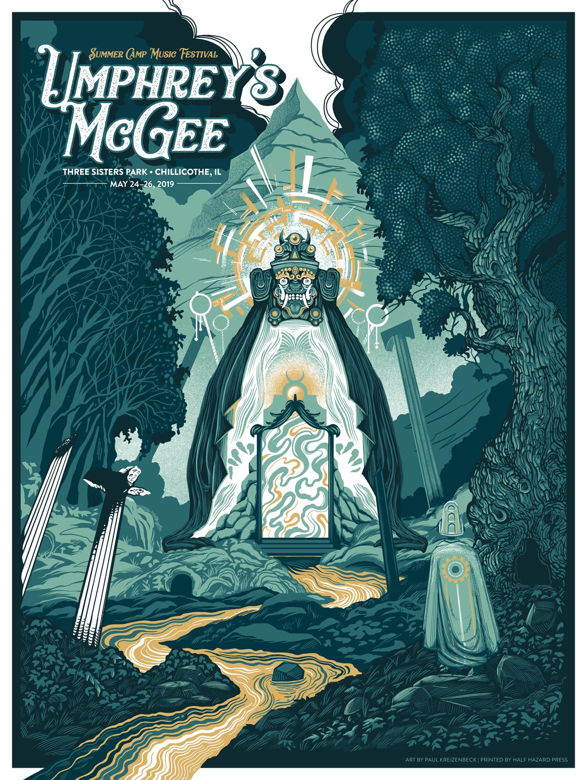 Umphrey's McGee Gigposter Print Poster Paul Kreizenbeck